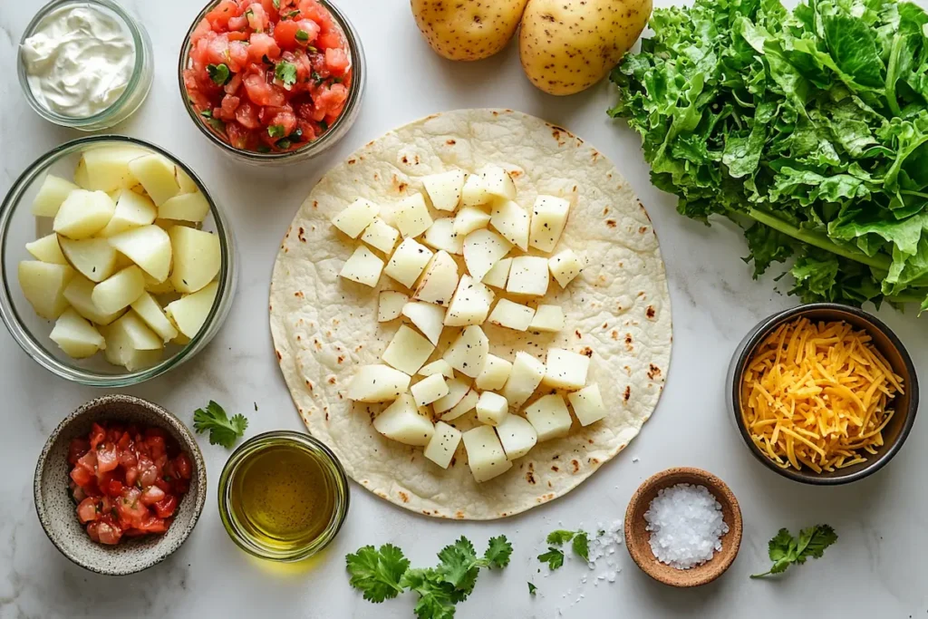 Potato Taco Calories