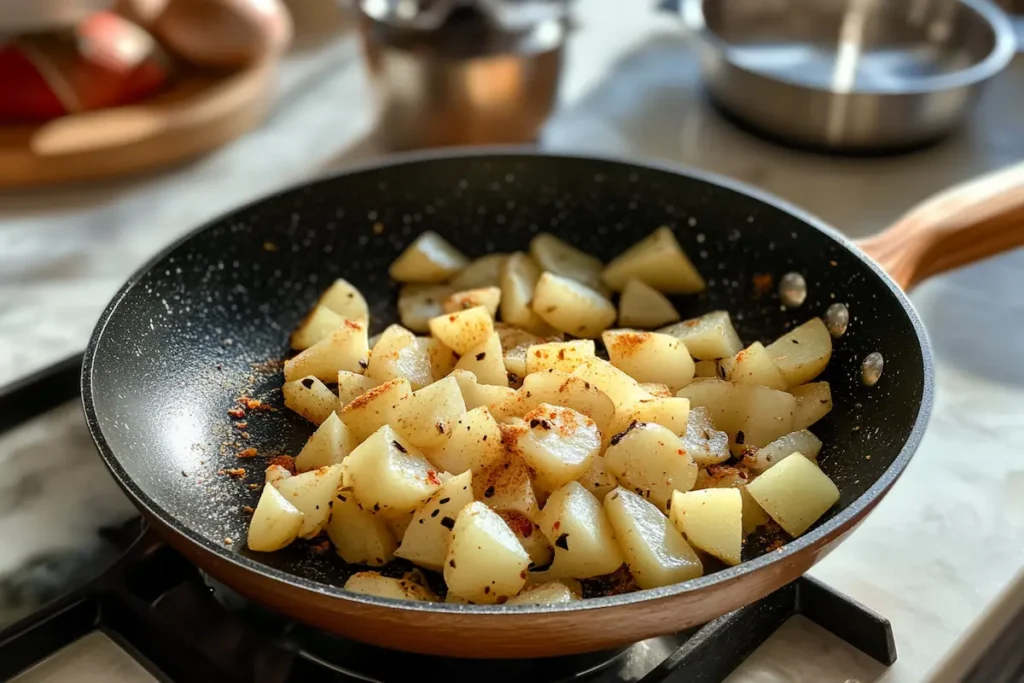 Preparing delicious and healthy potato tacos
potato taco calories