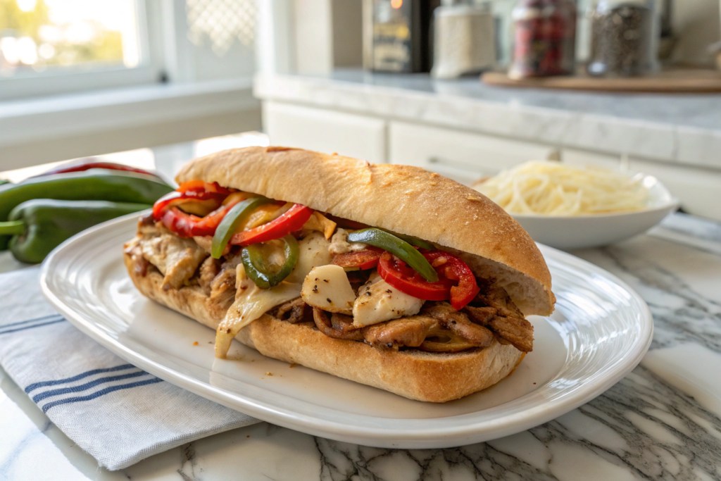 Chicken Philly Cheesesteak Recipe