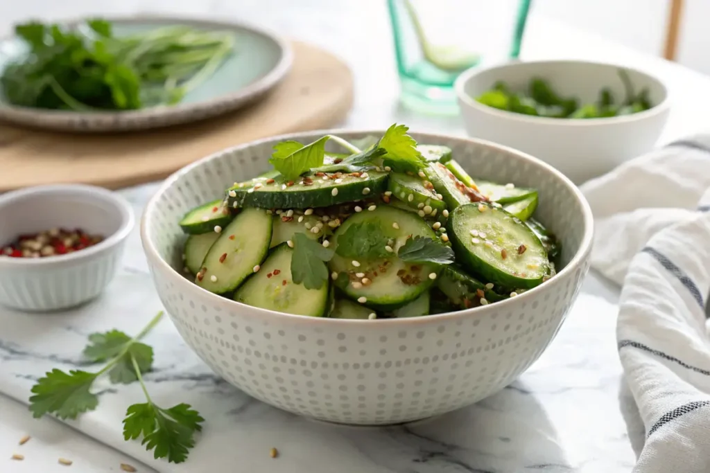 Din Tai Fung cucumber recipe