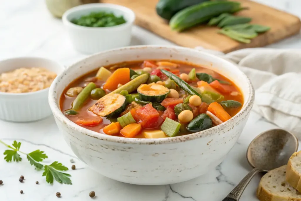 Minestrone soup recipe