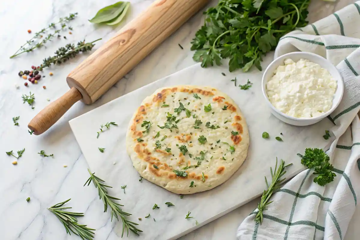 Cottage cheese flatbread recipe