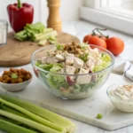 Southern-Style Chicken Salad Recipe in a bowl