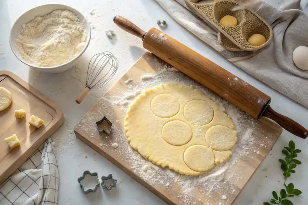 Gluten-free dough preparation