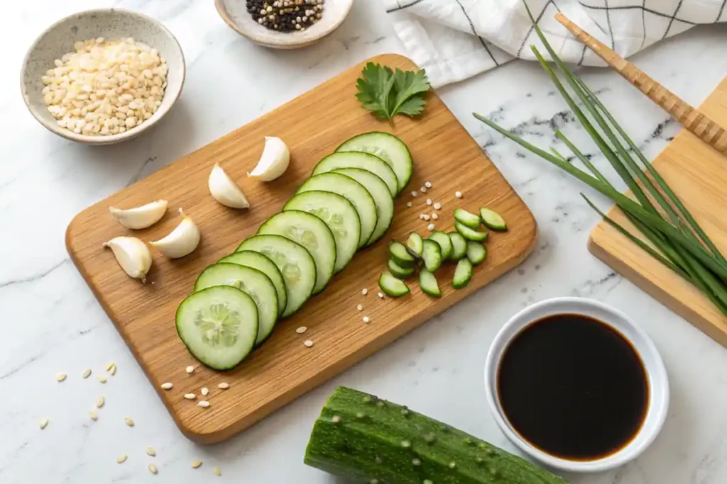 Din Tai Fung cucumber recipe ingredients