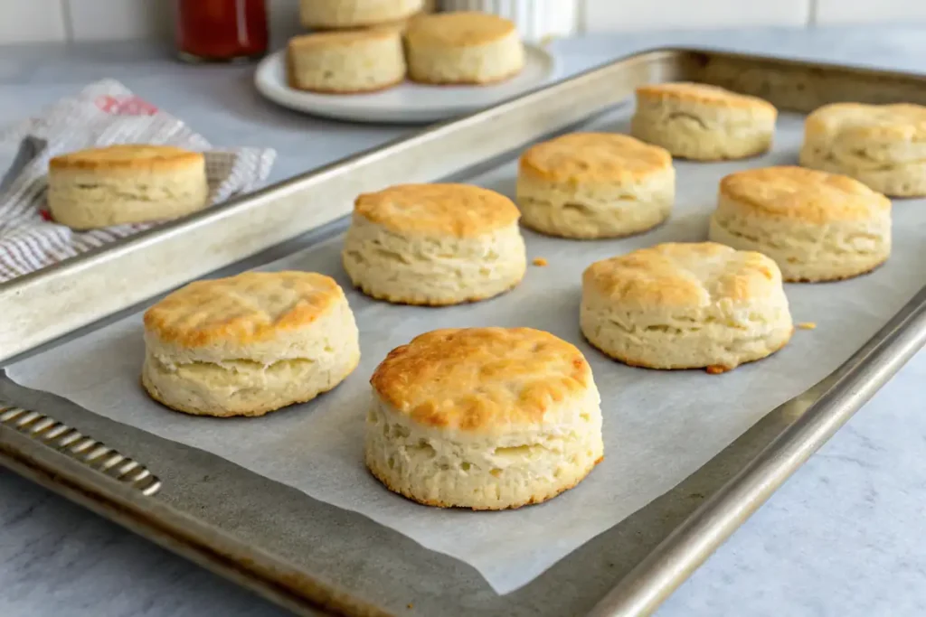 Freshly baked gluten-free biscuits