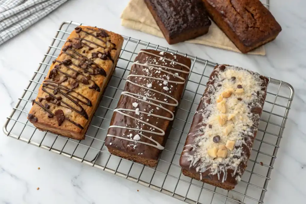 Creative variations of banana bread recipe with cake mix