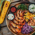 u4322759223 A beautifully plated BBQ shrimp dish with a side 58f88d3f 3d38 4542 b3d2 7166ed622d4b 0 150x150 1