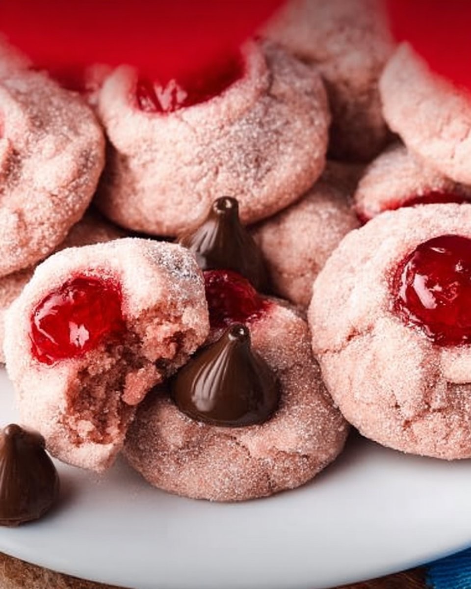Cherry Kiss Cookies