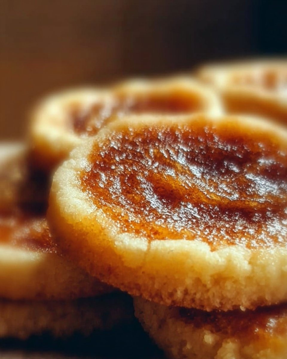 Irresistible Crème Brûlée Cookies