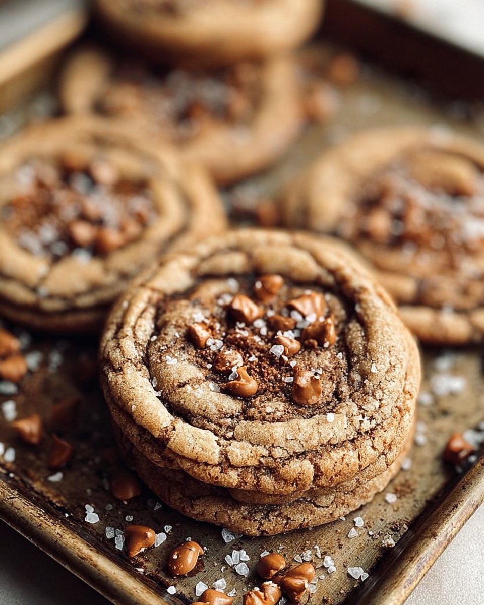Brown Butter Coffee Toffee Cookies