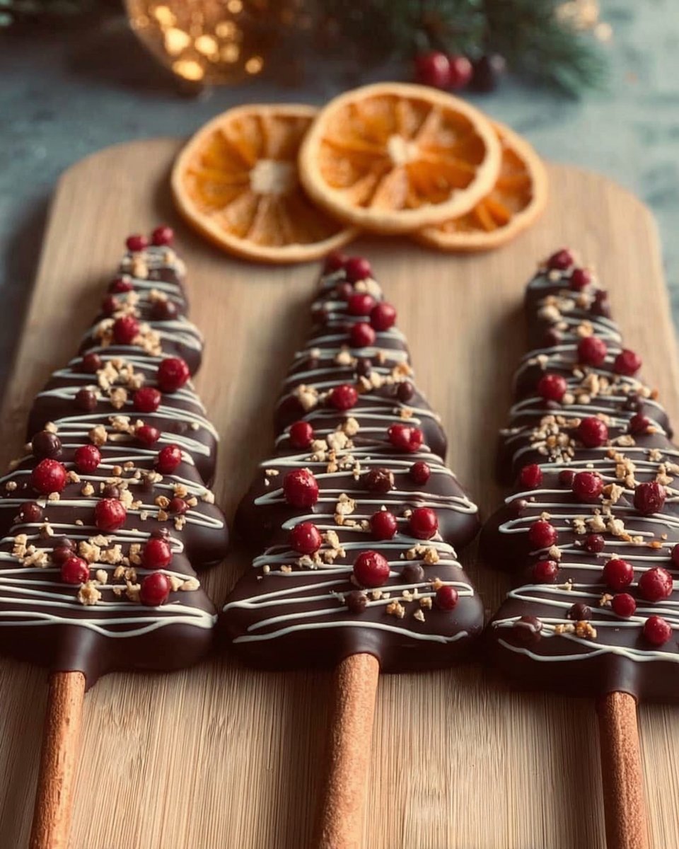 Chocolate Christmas Trees