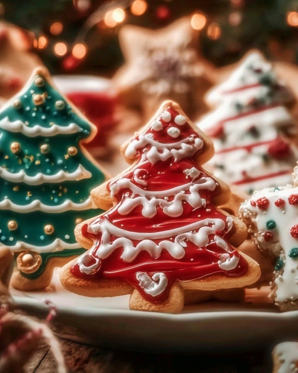 Christmas Tree Cookies