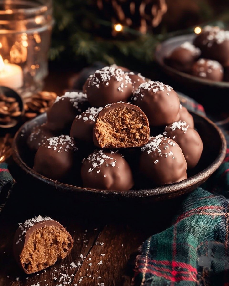Speculoos Balls - Chocolates for Christmas