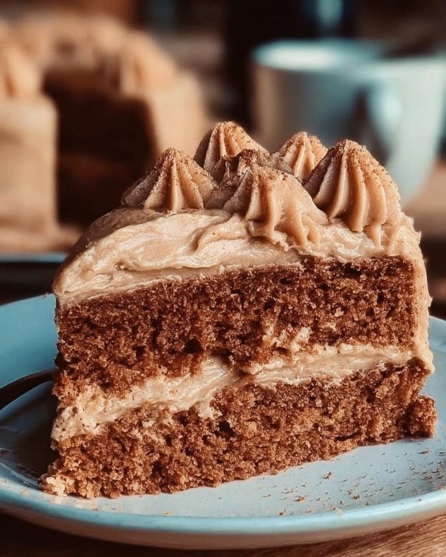 Gingerbread Cake with Cinnamon Molasses Frosting