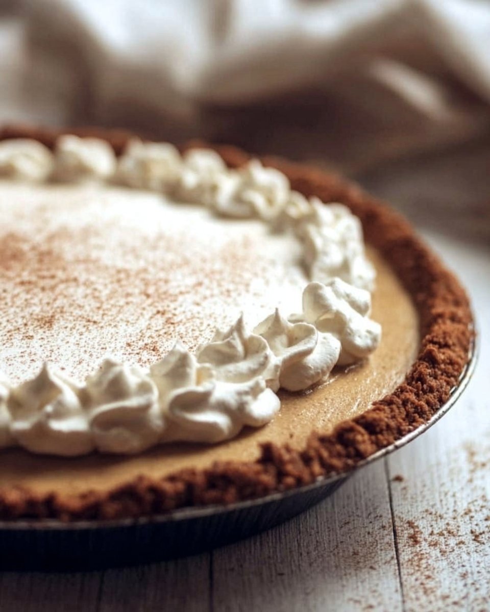 Gingerbread Cream Pie