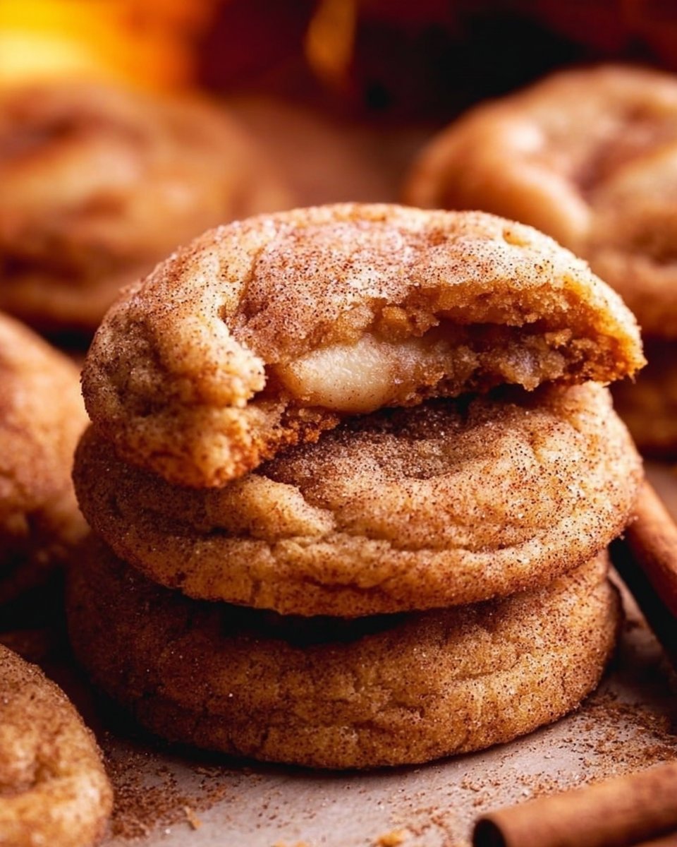 Apple Cider Cheesecake Cookies