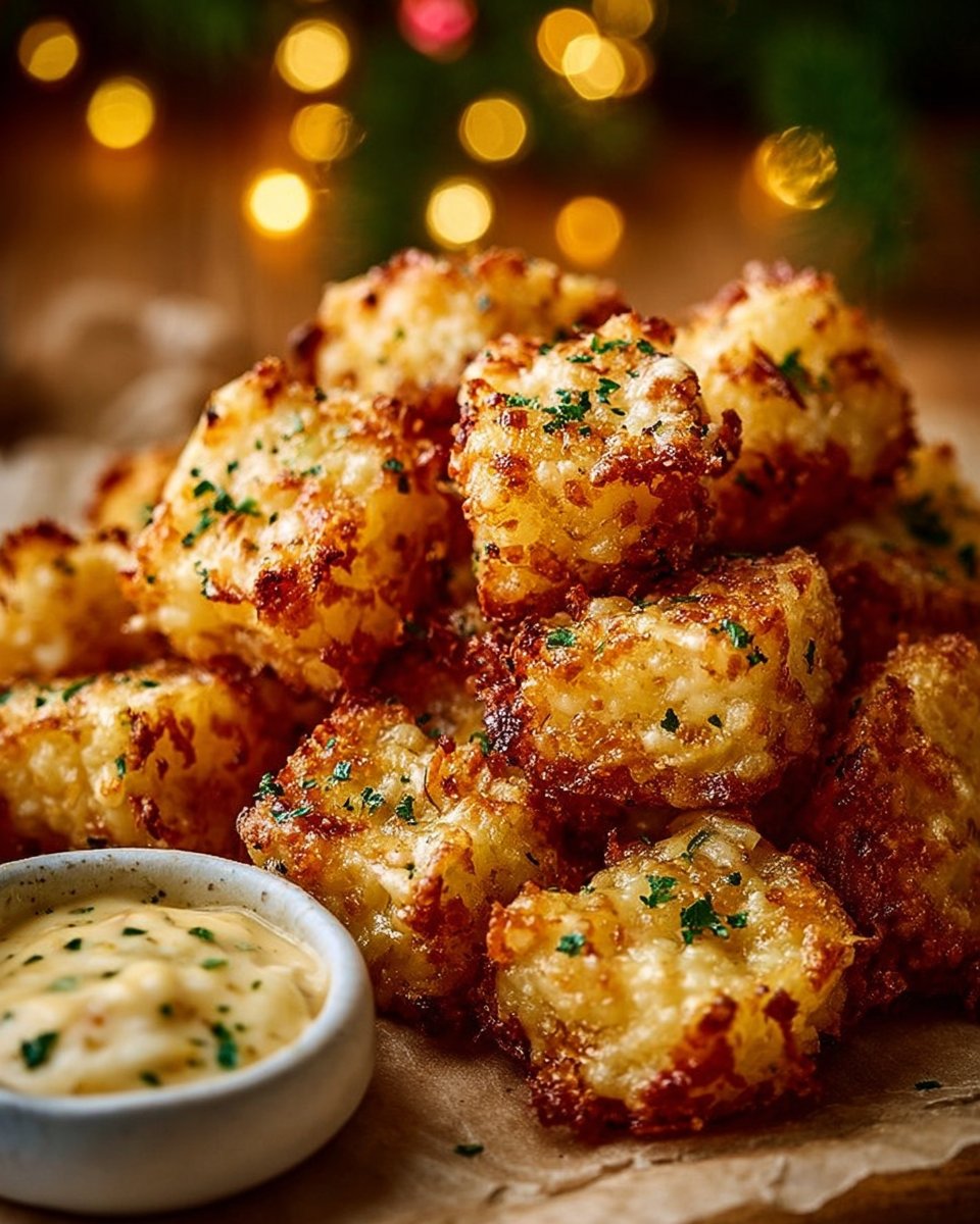 Cheesy Christmas Bites