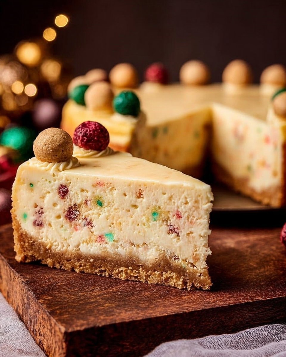 Sugar Cookie Cheesecake