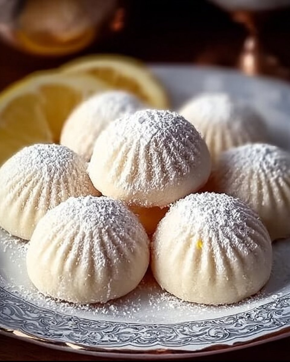 Sweetened Condensed Milk Snowball Cookies