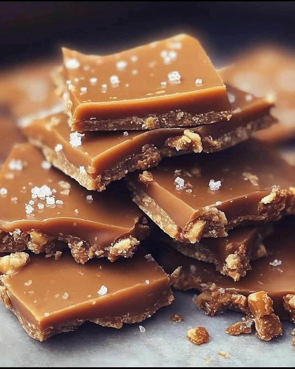 Delicious melt-in-your-mouth Georgia toffee with a rich buttery flavor