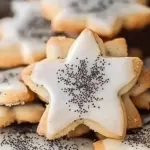 Buttery Earl Grey cookies with a hint of tea flavor on a cooling rack.