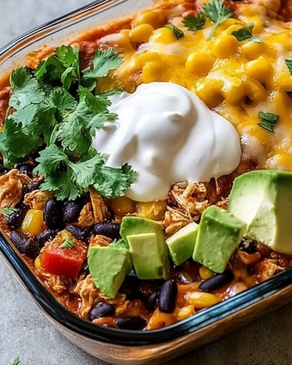 Chicken Enchilada Bowl