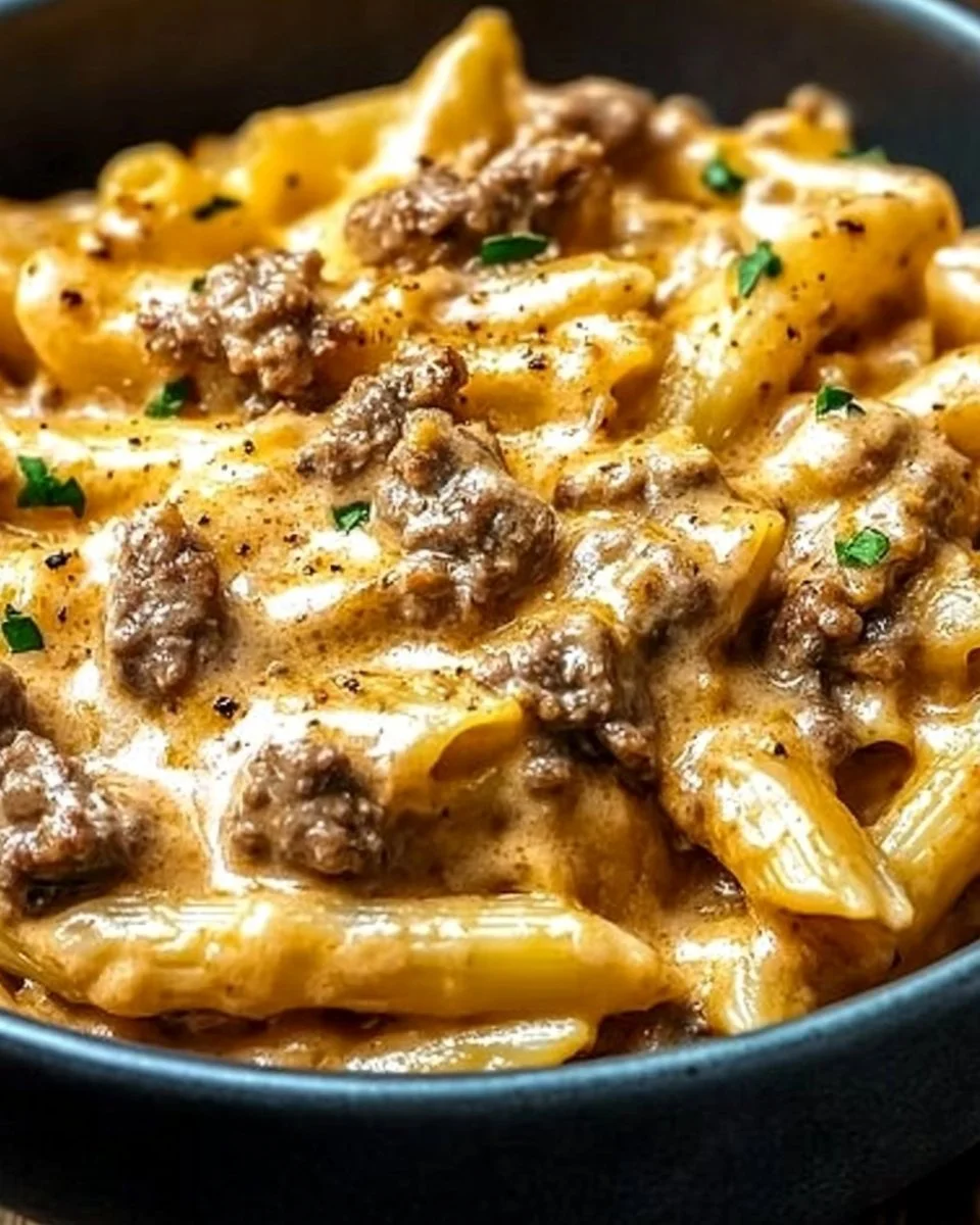 Easy Creamy Beef Pasta: High Protein Weeknight Win