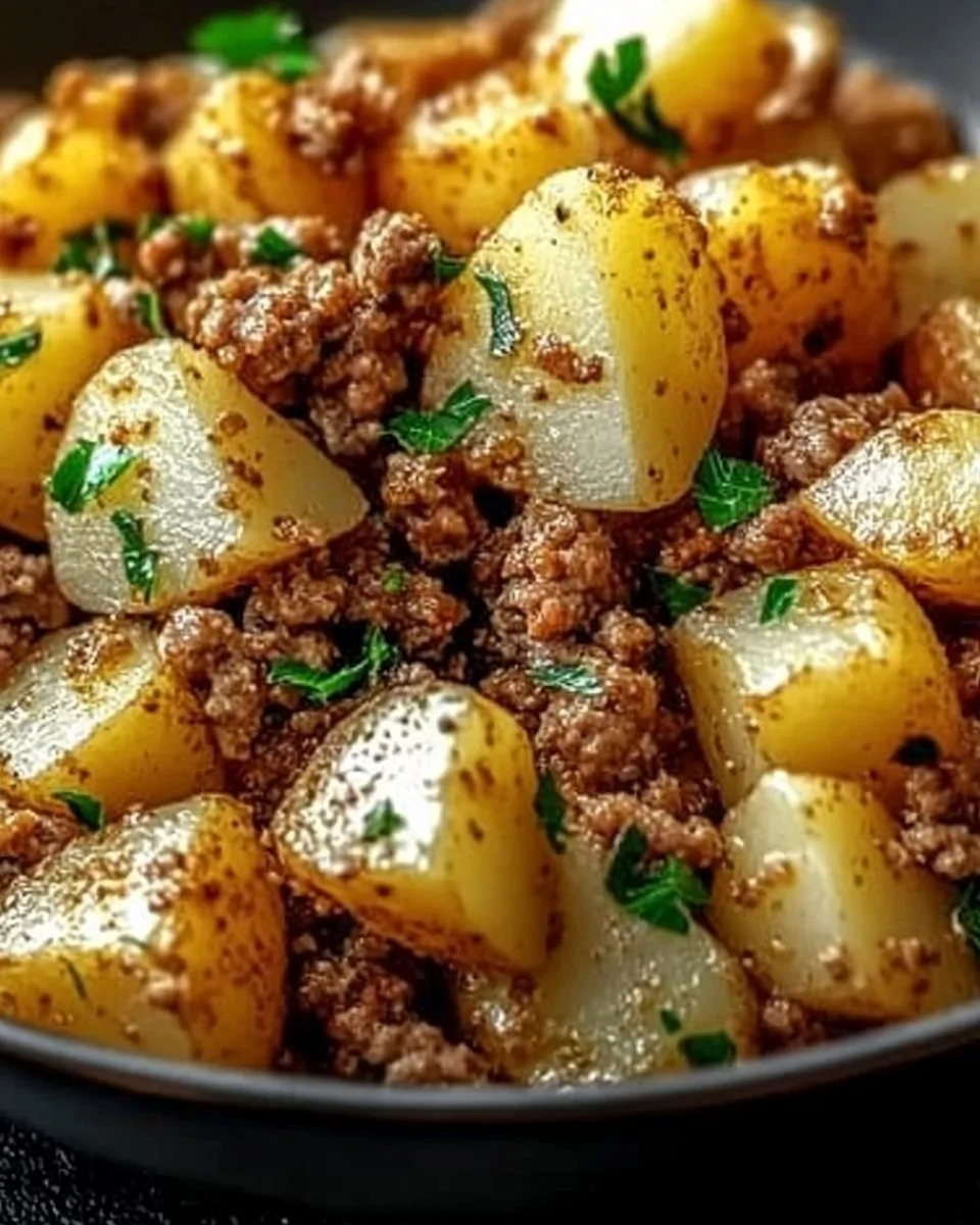 Ground Turkey with Potatoes