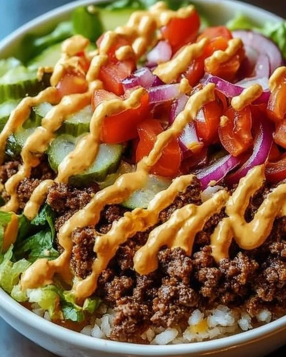 High-protein cheeseburger bowls for low-carb meal prep