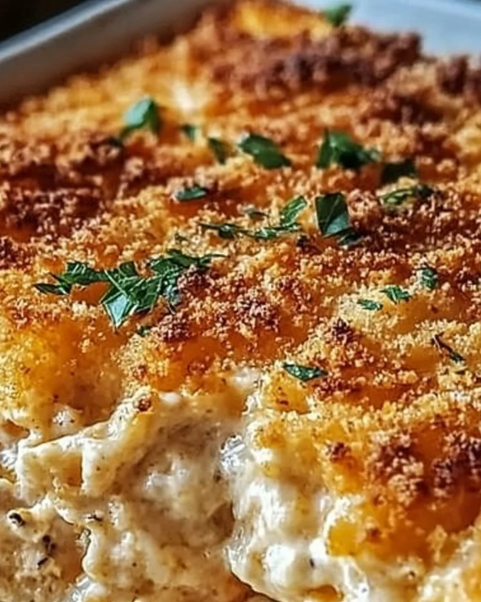 High Protein Chicken Parmesan Casserole