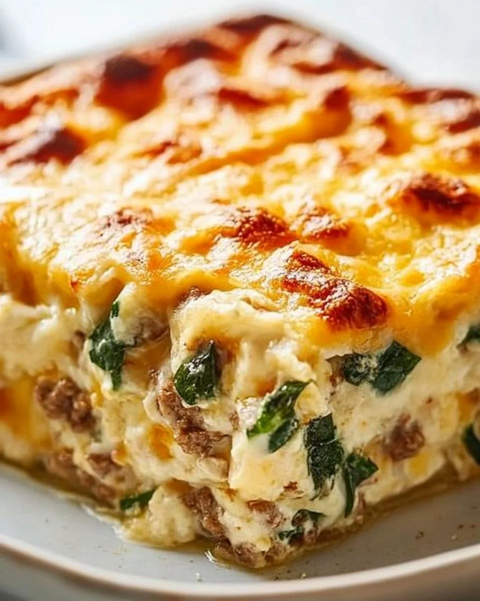 High Protein Ground Turkey Casserole (Easy, Cheesy, Family-Favorite)