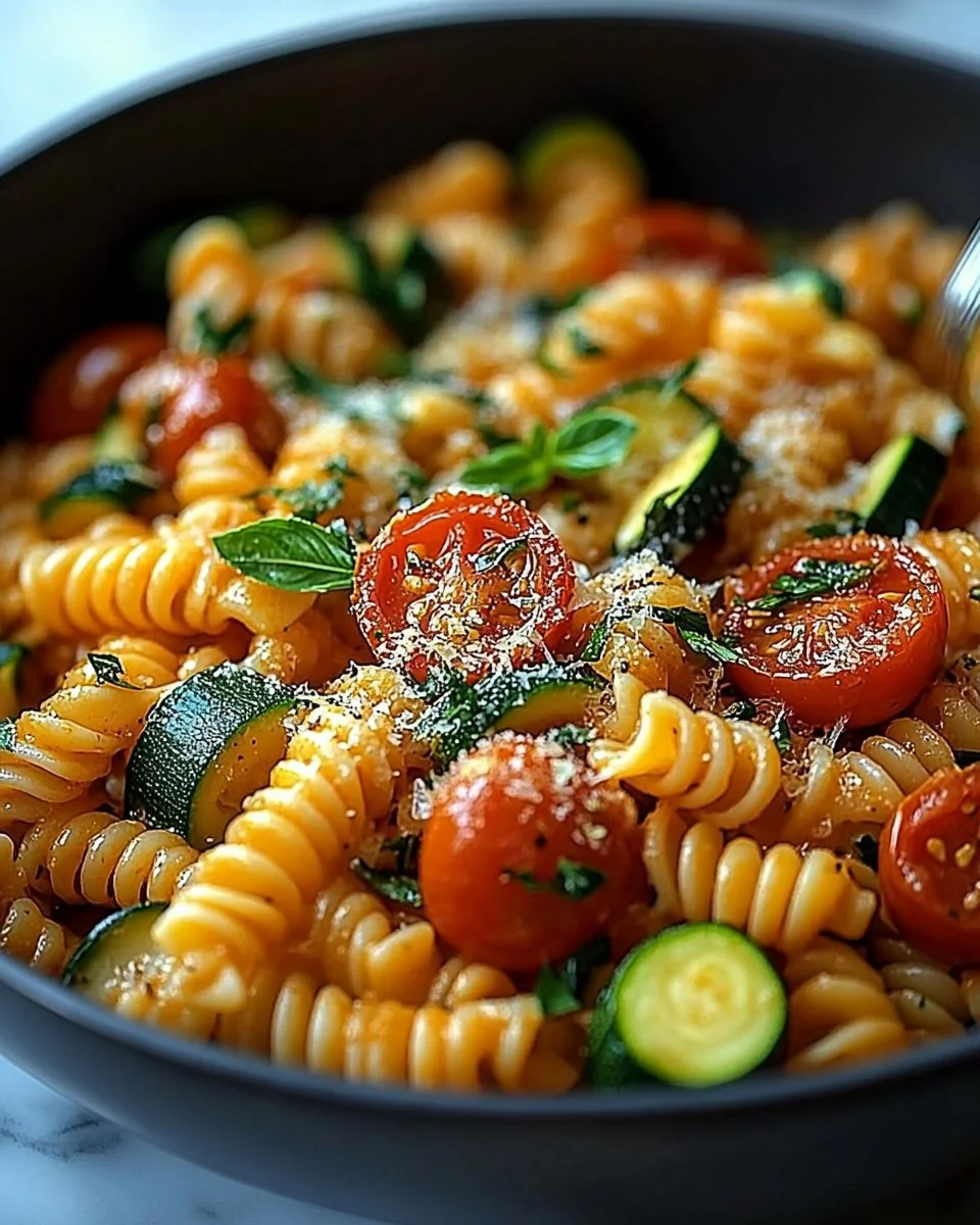 Tomato Zucchini Pasta